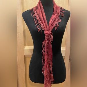 Narrow Lace Noelle Scarf/Sash